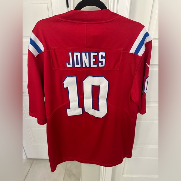 NFL Red New England Patriots #10 Mac Jones On Field Jersey Mens Large Stitched - Picture 2 of 5